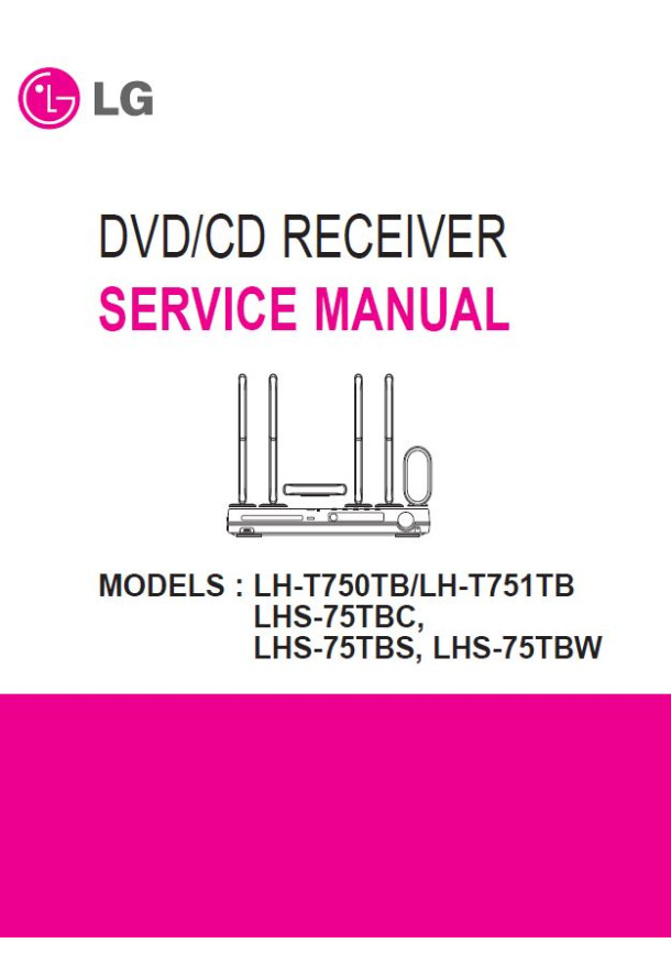 LH-T750TB, LH-T751TB, LHS-75TBC, LHS-75TBS, LHS-75TBW